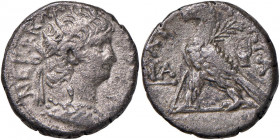 Nerone (54-68) Tetradramma di Alessandria in Egitto - MI (g 12,42)
qBB