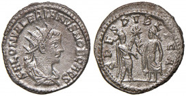 Salonino (260) Antoniniano (Antiochia) Busto radiato e drappeggiato a d. - R/ Salonino e la Speranza - RIC 36 MI (g 3,80)
SPL