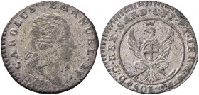 Carlo Emanuele IV (1796-1802) 2,6 Soldi 1798 - Nomisma 488 MI (g 2,49)
BB+
