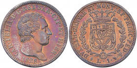 Carlo Felice (1821-1831) Lira 1828 T L - Nomisma 595 AG
qFDC
