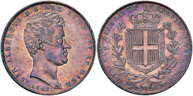 Carlo Alberto (1831-1849) 5 Lire 1849 G - Nomisma 704 AG
BB
