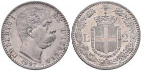 Umberto I (1878-1900) 2 Lire 1897 - Nomisma 1001 AG
FDC
