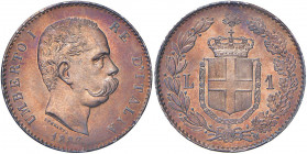 Umberto I (1878-1900) Lira 1887 - Nomisma 1007 AG
FDC