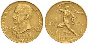Vittorio Emanuele III (1900-1946) 100 Lire 1925 - Nomisma 1054 AU RR
SPL+