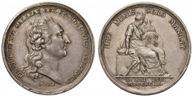 MEDAGLIE DELLA RIVOLUZIONE FRANCESE E DI ETA’ NAPOLEONICA Medaglia 1793 Morte di Luigi XVI - Opus: Stierle - AG (g 13,99 - Ø 13 mm) Minimi colpetti al...