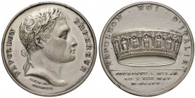 MEDAGLIE NAPOLEONICHE Medaglia 1805 Incoronazione - Opus: Andrieu - MA (g 37,29 - Ø 40 mm) Riconio moderno
qFDC