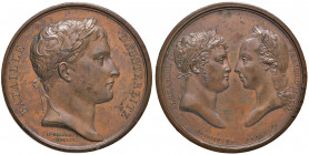 MEDAGLIE DI ETA’ NAPOLEONICA Medaglia 1805 Battaglia di Austerlitz - Opus: Andrieu, Denon - AE (g 34,84 - Ø 40 mm) RRR Colpi e graffi 
SPL