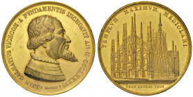 MILANO Medaglia 1886 500° Anniversario della costruzione del Duomo di Milano - Opus: Broggi - MD (g 42,82 - Ø 47 mm)
FDC