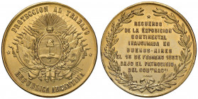 ARGENTINA Medaglia 1882 Esposizione Continentale - MD (g 32,53 - Ø 42 mm) Colpi al bordo
qFDC
