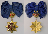 Croce del Ordine del Santo Sepolcro - MD (g 50,09 - Ø 59 x 65 mm) Macchie di ossidazione
BB