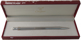 MUST DE CARTIER Penna a sfera - Modello St. Bille Must ref. ST150030 Godron AG - Evidenti segni di usura nella scatola