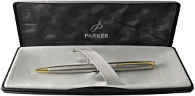 PARKER Penna a sfera - con dettagli in oro in confezione originale.