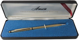 ARSON Penna a sfera- placata in oro 12 kt. Edizione limitata 1/20. Penna in ottimo stato di conservazione venduta in scatola originale 