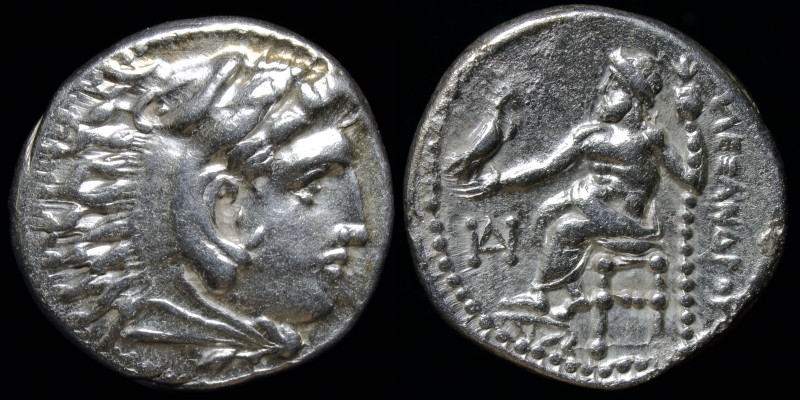 KINGS of MACEDON: Alexander III ‘the Great’ (336-323 BCE) AR Drachm, struck unde...