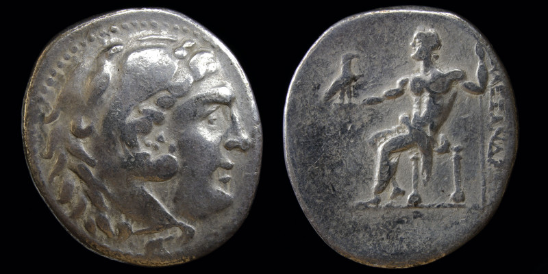 AR Tetradrachm, in the name and types of Alexander III of Macedon, early 2nd cen...