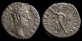 Commodus (177-192) AR denarius, issued 191-192. Rome, 3.19g, 17.5mm. 
Obv: L AEL AVREL COMM AVG P FEL; laureate head r.
Rev: IOVI DEFENS SALVTIS AVG; ...
