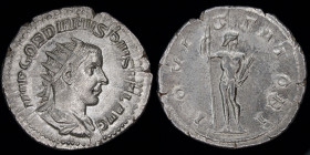 Gordian III (238-244) AR antoninianus, issued 241-3. Rome. 3.63g, 23mm.
Obv: IMP GORDIANVS PIVS FEL AVG, radiate, draped, cuirassed bust right. 
Rev: ...