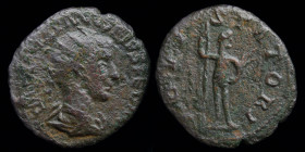Gordian III (238-244) AE imitation antoninianus. 3.88g, 21mm.
Obv: IMP GORDIANVS PIVS FEL AVG; Radiate, draped and cuirassed bust right. 
Rev: IOVI - ...