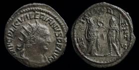 Valerian I (253-260) Antoninianus, issued 256-258. Samosata, 3.56g, 20.5mm. 
Obv: IMP C P LIC VALERIANVS P F AVG, radiate, draped and cuirassed bust t...
