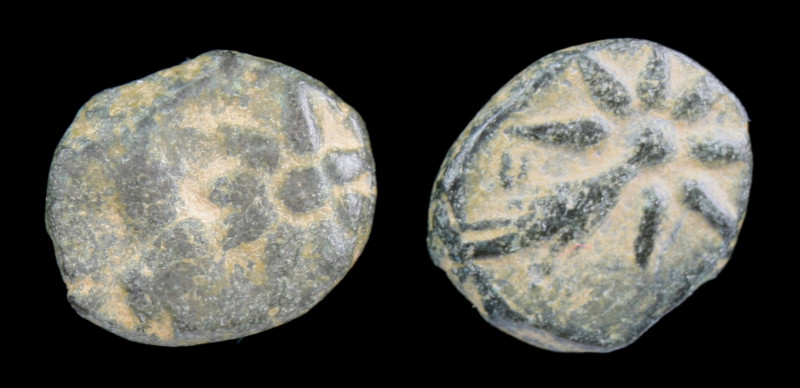 PONTOS, under Mithridates VI (120-65 BCE), issued c. 120-100 BCE. 1.30g, 10mm 
O...