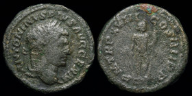 Caracalla (198-217) ‘Limes’ or ‘anima’ denarius. 3.00g, 18mm
Jupiter right, RIC 258c.
Has the appearance of billon (?).