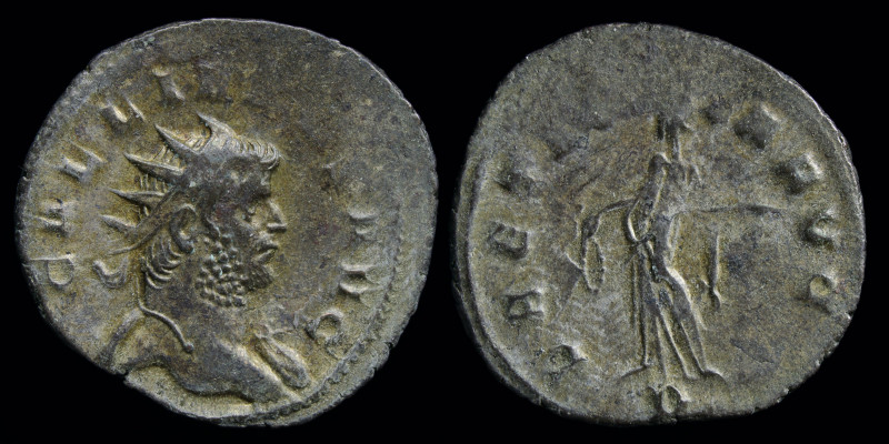 Gallienus (253-268) Antoninianus. Milan, 2.51g, 21mm.
Obv: GALLIENVS AVG, radiat...
