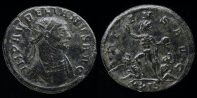 Aurelian (270-275) AE Antoninianus, issued 274 (7th issue). Serdica, 3.30g, 22mm. 
Obv: IMP AVRELIANVS AVG, radiate and cuirassed bust right
Rev: ORIE...