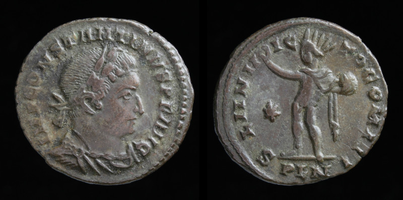 Constantine I, ‘The Great’ (307-337), AE follis. London, 3.27g, 20mm.
Obv: IMP C...