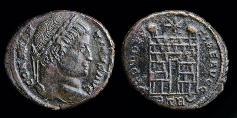 Constantine I 'the Great' (307-337), AE follis, issued 326. Trier, 3.89g, 18-20m...