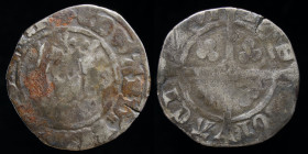 Edward III (1327-1377) AR penny, 4th coinage, post-treaty period, issued 1369-1377, archbishop Thoresby or Neville. York, 0.85g, 17mm.
Obv: EDWARD REX...
