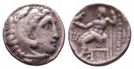Kings of Macedon. Alexander III "the Great" 336-323 BC. Drachm AR

Condition: Very Fine
Weight: 3.5 gr
Diameter: 17 mm