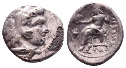 Kings of Macedon. Alexander III "the Great" 336-323 BC. Drachm AR

Condition: Very Fine
Weight: 3.3 gr
Diameter: 18 mm