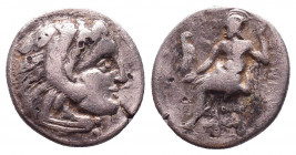 Kings of Macedon. Alexander III "the Great" 336-323 BC. Drachm AR

Condition: Very Fine
Weight: 3.1 gr
Diameter: 17 mm