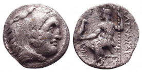 Kings of Macedon. Alexander III "the Great" 336-323 BC. Drachm AR

Condition: Very Fine
Weight: 3.6 gr
Diameter: 17 mm