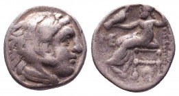Kings of Macedon. Alexander III "the Great" 336-323 BC. Drachm AR

Condition: Very Fine
Weight: 4.2 gr
Diameter: 17 mm