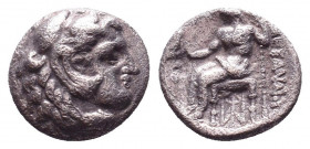 Kings of Macedon. Alexander III "the Great" 336-323 BC. Drachm AR

Condition: Very Fine
Weight: 1.8 gr
Diameter: 11 mm