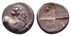 Chersonesos , Thrace. 350-330 BC AR Hemidrachm

Condition: Very Fine
Weight: 2.2 gr
Diameter: 12 mm