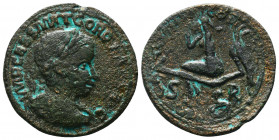 LYKAONIA, Eikonion. Gordianus III AE.

Condition:Very fine
Weight: 16.8 gr
Diameter: 32 mm