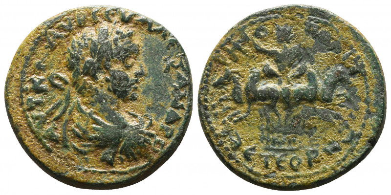 ROMAN PROVINCIAL, Cilicia AE, Castabala- Hierapolis. Elagabalus, 218-222 AD.

...