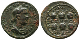 CILICIA, Anazarbus, Valerian I AE. 253-260 AD.

Condition:Very fine
Weight: 23.1 gr
Diameter: 29 mm