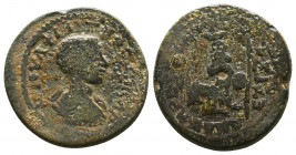 Roman Provincial, CILICIA, Anazarbus, Philippus II AE. 247-249 AD.

Condition:Very fine
Weight: 10.3 gr
Diameter: 25 mm