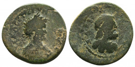 Roman Provincial,Cilicia, Uncertain AE.

Condition:Very fine
Weight: 10.3 gr
Diameter: 26 mm