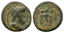 CILICIA, Mopsos, Time of Marcus Aurelius AE. 161-169 AD.

Condition:Very fine
Weight: 5.5 gr
Diameter: 19 mm