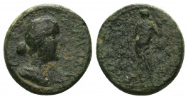 Faustina Junior(?) AE. 138-161 AD.

Condition:Very fine
Weight: 4.9 gr
Diameter: 18 mm