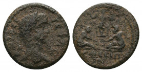 Geta AE. 209-211 AD.

Condition:Very fine
Weight: 3.1 gr
Diameter: 18 mm