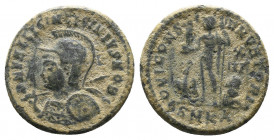 Licinius II AE. Follis. 317-324 AD.

Condition:Very fine
Weight: 3.5 gr
Diameter: 19 mm