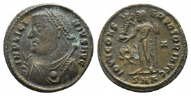 Licinius II AE. Follis. 317-324 AD.

Condition:Very fine
Weight: 2.3 gr
Diameter: 18 mm