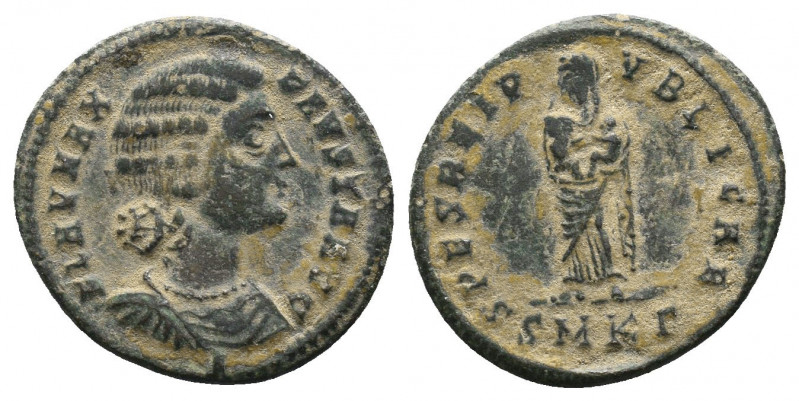 Fausta, wife of Constantine. AE. Follis. 307-337 AD.

Condition:Very fine
Wei...