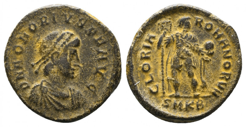 Honorius AE. Follis. 393-423 AD.

Condition:Very fine
Weight: 4.5 gr
Diamete...