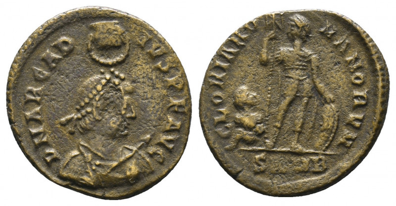 Arcadius AE. Follis. 383-408 AD.

Condition:Very fine
Weight: 4.7 gr
Diamete...